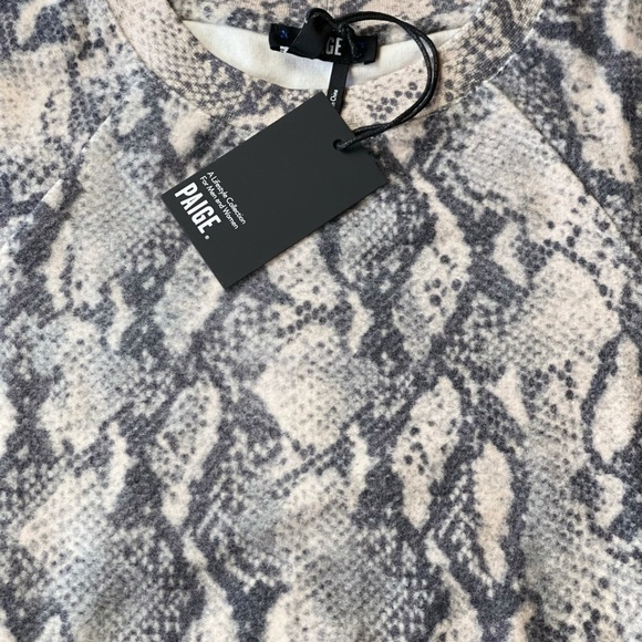 PAIGE PYTHON DAYTONA SWEATSHIRT - NWT! - Picture 7 of 7